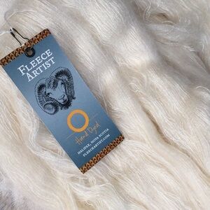 Fleece Artist Hand Dyed Mohair Wool Silk 1000 metres